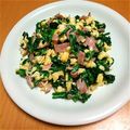 ∞しょーちゃん∞'s cooksnap of when they made ほうれん草といり卵のサラダ.