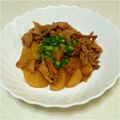 みょごろ's cooksnap of when they made 大根と豚肉だけ♪こっくり醤油煮.