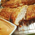 ayabow723's cooksnap of when they made キムカツ風♪薄切り肉で節約トンカツ☆.