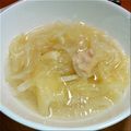 ウィッチウィルド's cooksnap of when they made 捨てないで！鶏皮でキャベツスープ.