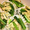 ★きんかん★'s cooksnap of when they made 小松菜とベーコンの醤油バター炒め.