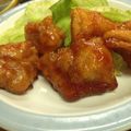菜ao's cooksnap of when they made 唐揚げのてりてり甘酢合え☆葱のっけ盛り♪.