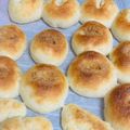 ゆみしゅー's cooksnap of when they made 揚げパン風！HBきな粉シュガーちぎりパン.