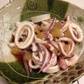 Yayoshima's cooksnap of when they made ピリッと生姜の効いたイカの煮物.