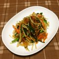 まゆこ．Ｍ's cooksnap of when they made 糸寒天と野菜のチャプチェ.