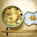 neruse's cooksnap of when they made 豚とザーサイの炊き込みご飯.