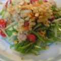 beckham23's cooksnap of when they made 大根と水菜のサラダ♪ゆでたまごソース.