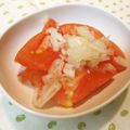 m@n@'s cooksnap of when they made トマトのさっぱりサラダ.。o○.