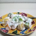 ３児ママCafe's cooksnap of when they made ドリップヨーグルト　フルーツサラダ.
