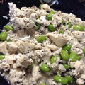 joe2000's cooksnap of when they made 買い置きでなんとか(4) 充填とうふと冷食の枝豆で作る白和え.
