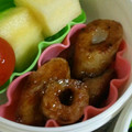 めかにか's cooksnap of when they made ちくわの甘辛炒め☆お弁当用.