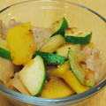 鈴ピヨ's cooksnap of when they made 冬瓜とズッキーニと豚肉のササッと炒め.