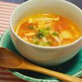 baromaman's cooksnap of when they made トマトと卵のスープ♪.