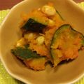 かなtan's cooksnap of when they made 簡単小鉢☆かぼちゃと小豆のごま和え.