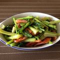 のんびり～'s cooksnap of when they made かぶの葉とベーコンのカリッと炒め.