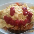 いわもっさん's cooksnap of when they made 簡単！ミックスベジタブルオムライス.
