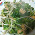 ＴＲママン's cooksnap of when they made もやしと大根菜のごま油炒め.