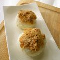 nekoland's cooksnap of when they made 我が家の味噌焼きおにぎりⅡ(ツナマヨ).