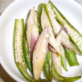 柴　　風花's cooksnap of when they made ミョウガとオクラを炒めてみました.