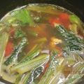 ちゃみ's cooksnap of when they made 冷凍シーフードの中華スープ.