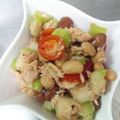 はるゆたかぞく's cooksnap of when they made **ミックスビーンズのカラフルサラダ**.