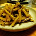 reiyan1956's cooksnap of when they made 超シンプルなサツマイモのきんぴら.