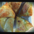ゆっきろん's cooksnap of when they made 焼売の皮が余ったら…生ハムチーズ.