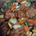 あみひよ's cooksnap of when they made 残りから揚げのリメイク酢鶏.