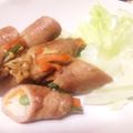 真樹♪'s cooksnap of when they made 甘辛味が決め手★肉巻き野菜.