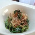 ☆Yuimama☆☆'s cooksnap of when they made ＊水菜のお浸し 梅風味＊.