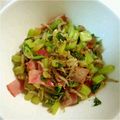 ハナまろ's cooksnap of when they made かぶの葉とベーコンのカリッと炒め.