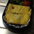 HAMOっち's cooksnap of when they made 生姜焼きのリサイクルトンピカタ弁当.