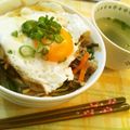 sgch's cooksnap of when they made ビビンバ丼!?.