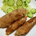 もえ★0118's cooksnap of when they made すぐ出来る！わが家の塩だれ野菜巻き.