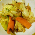 しまちゃんぷるー's cooksnap of when they made 黒酢で野菜炒め♪　※酢豚風味※.