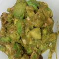 ミサこぅ's cooksnap of when they made アボカドと鶏の味噌バター炒め.