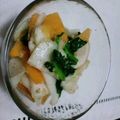 晴之助's cooksnap of when they made ごまの香り☆柿とかぶの甘酢漬け.