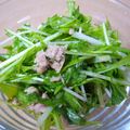ちっちchan's cooksnap of when they made 水菜とシーチキンのサラダ.