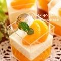 xxxBEBExxx's cooksnap of when they made ～＊みかんの缶詰でヨーグルトムース＊～.