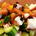 shihoapple's cooksnap of when they made トマトとたことキュウリで☆彡簡単マリネ.