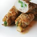 creameow's cooksnap of when they made ﾋﾟｰﾏﾝとたけのこの肉巻き.