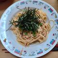 空遥☆ましゃlove's cooksnap of when they made 簡単おいしい♡納豆＆明太子のパスタ.