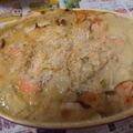 しほとも's cooksnap of when they made 鮭と白菜のクリーミーグラタン.