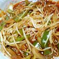 きくりん2号's cooksnap of when they made もやしとピーマンの☆ラー油炒め.