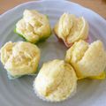 mina58's cooksnap of when they made お豆腐の蒸しパン.