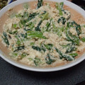 ユノめぐ's cooksnap of when they made なんちゃって小松菜の白和え.