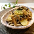 sacoママ's cooksnap of when they made キノコと蓮根★しゃっきりアンチョビ炒め.