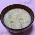 わたさな2016's cooksnap of when they made 大根おろしとふわふわ卵のお味噌汁♪.