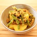 Oishiキッチン♡'s cooksnap of when they made いんげんとじゃがいものツナカレー煮.