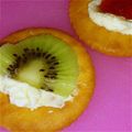 ちえとみう's cooksnap of when they made リッツでお手軽☆カナッペ★★.
